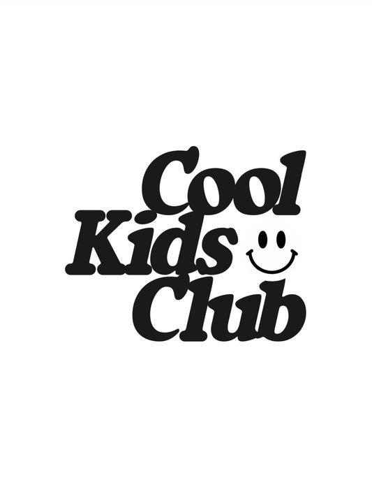 COOL KIDS CLUB STICKER