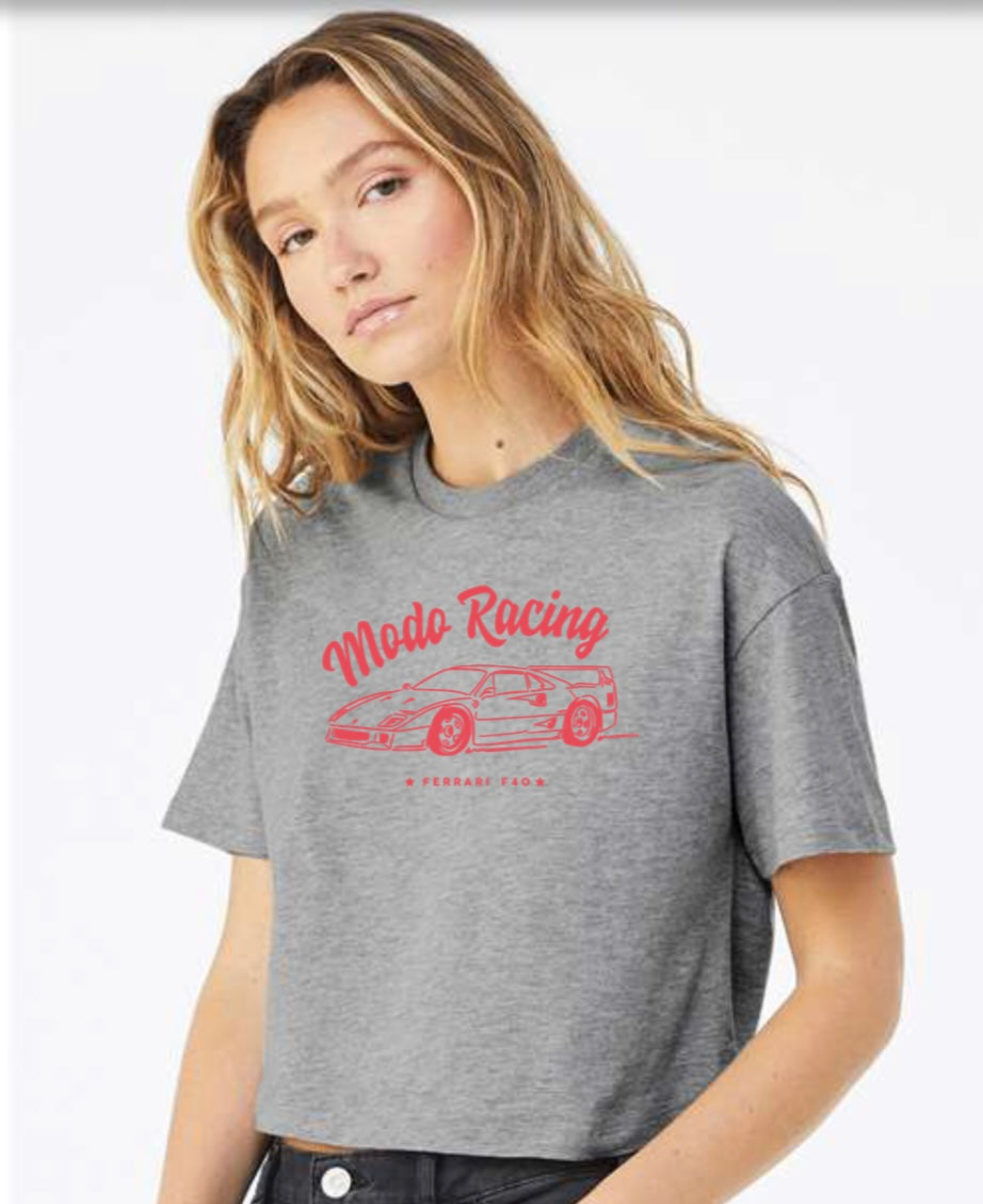 MODO RACING JERSEY CROP TEE