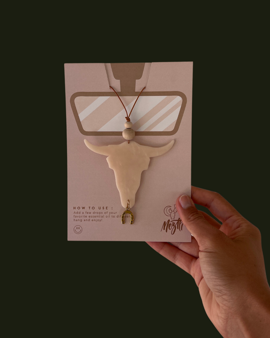 BULL CAR CHARM