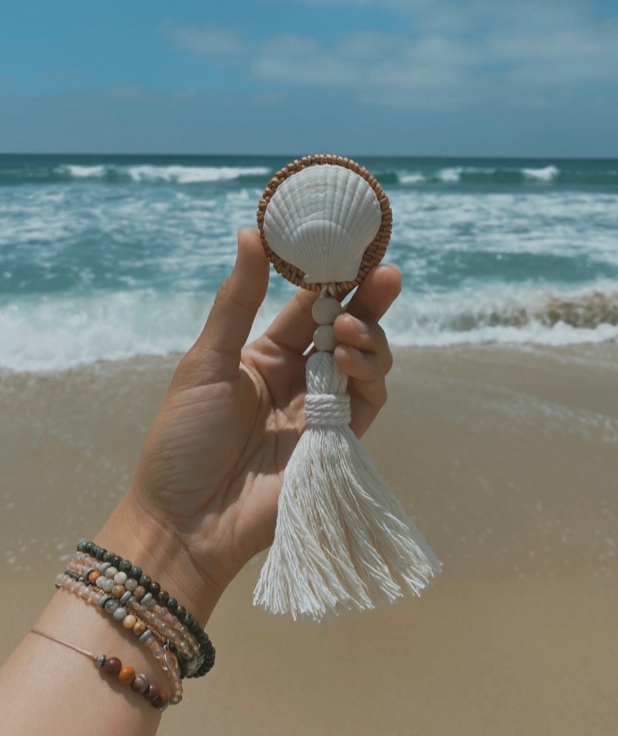 SEASHELL CAR VENT OIL DIFFUSER