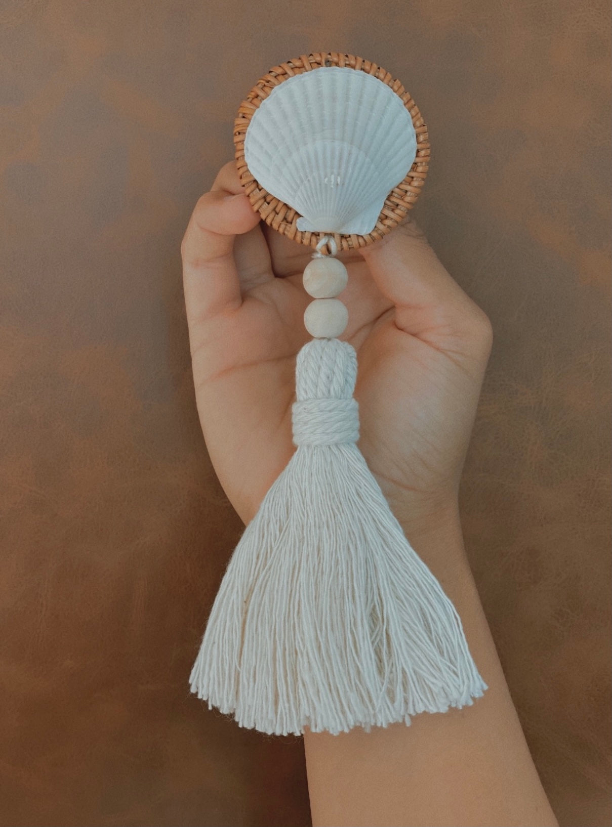 SEASHELL CAR VENT OIL DIFFUSER