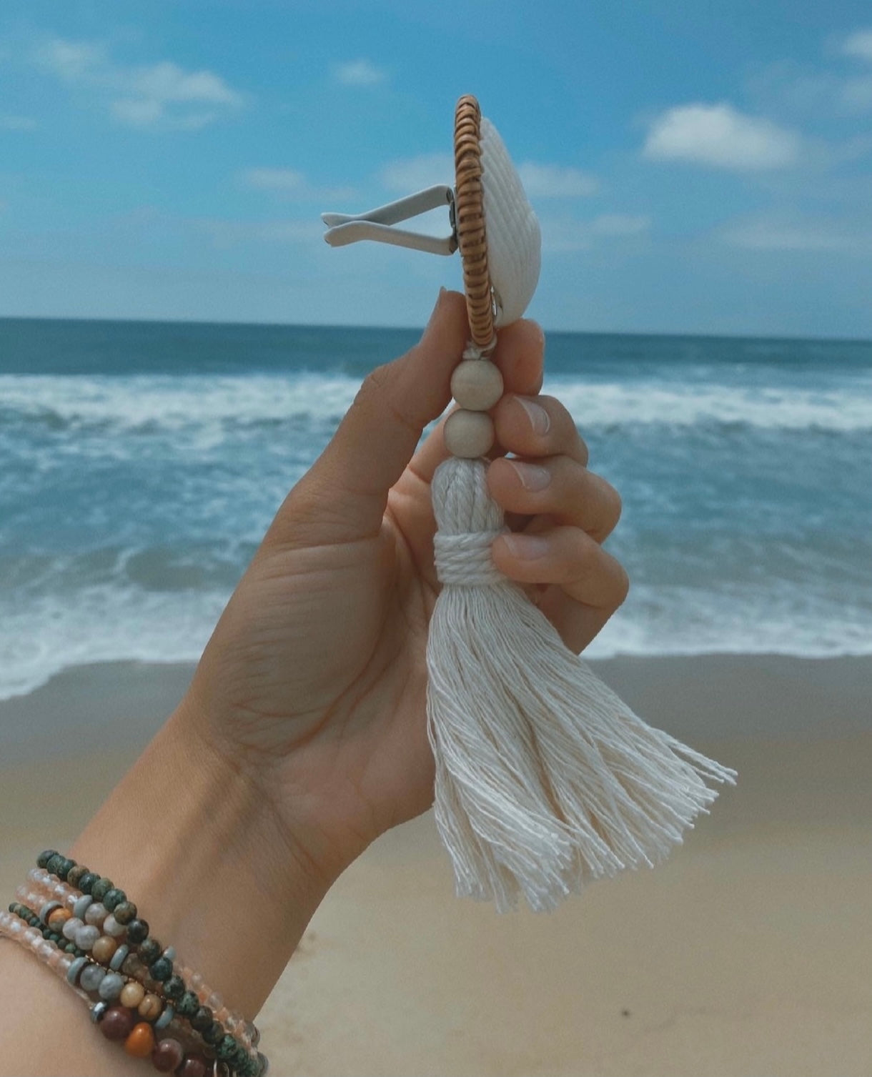 SEASHELL CAR VENT OIL DIFFUSER