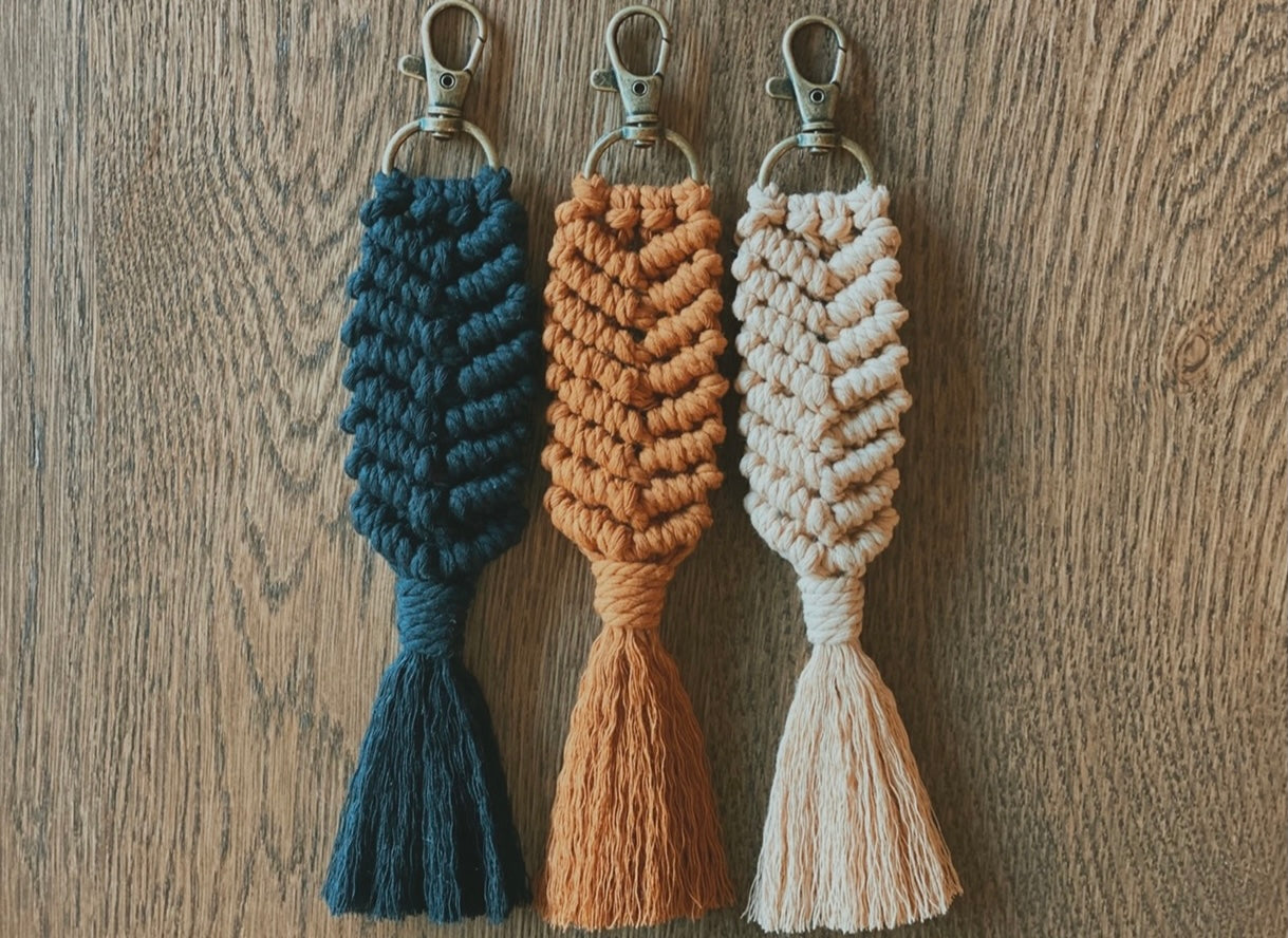 MACRAME KEYCHAIN