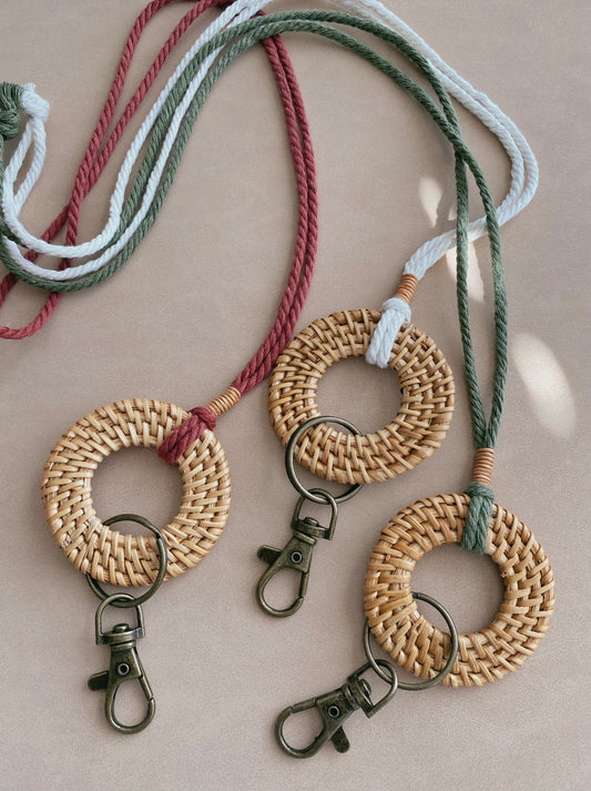 RATTAN WINTER LANYARDS